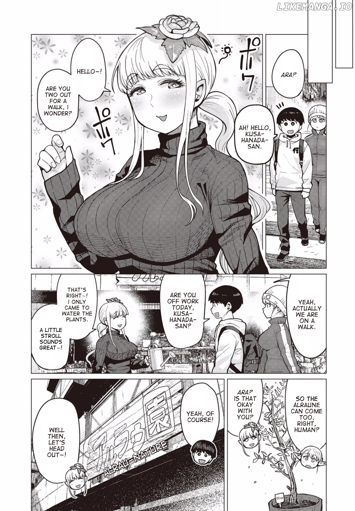 Elf-San wa Yaserarenai. - Manga chapter 12 - page 6