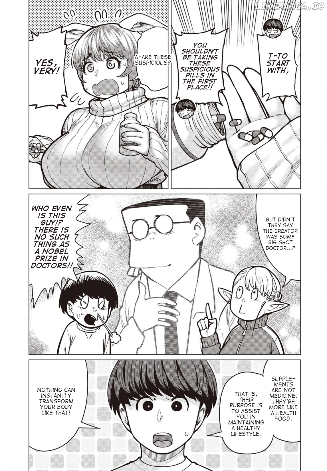 Elf-San wa Yaserarenai. - Manga chapter 34 - page 10
