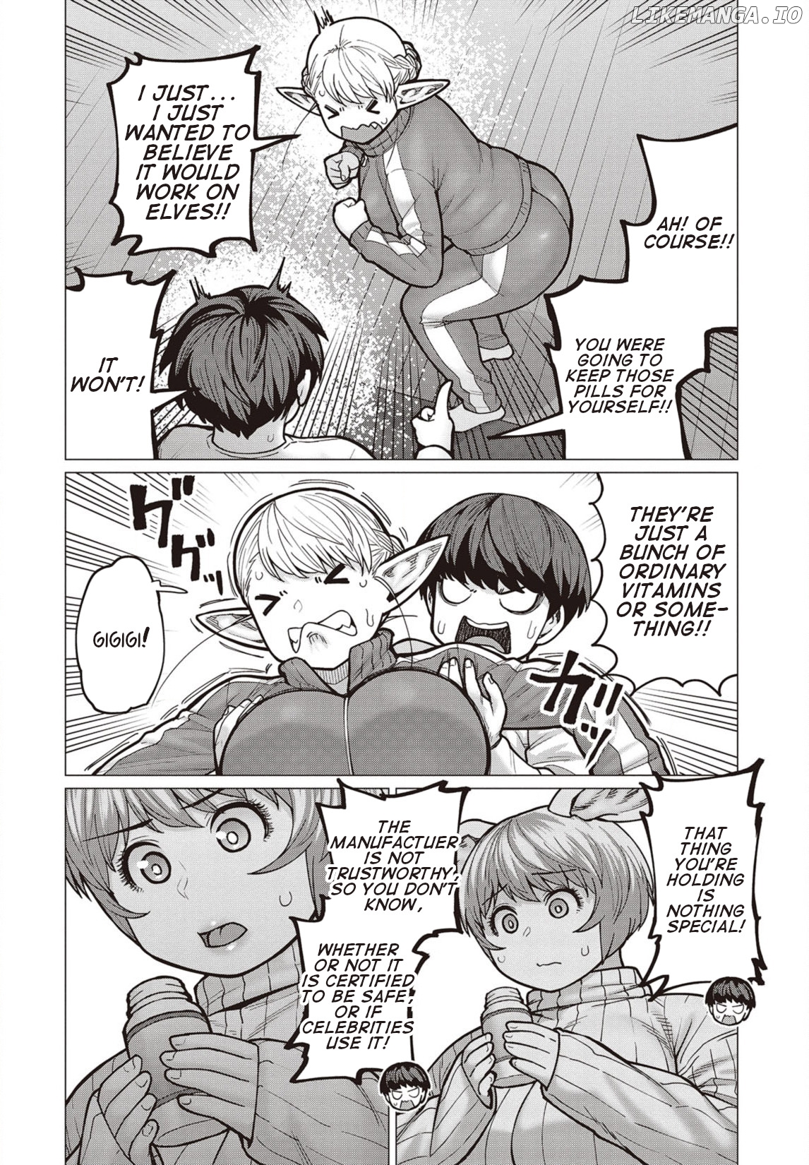 Elf-San wa Yaserarenai. - Manga chapter 34 - page 13