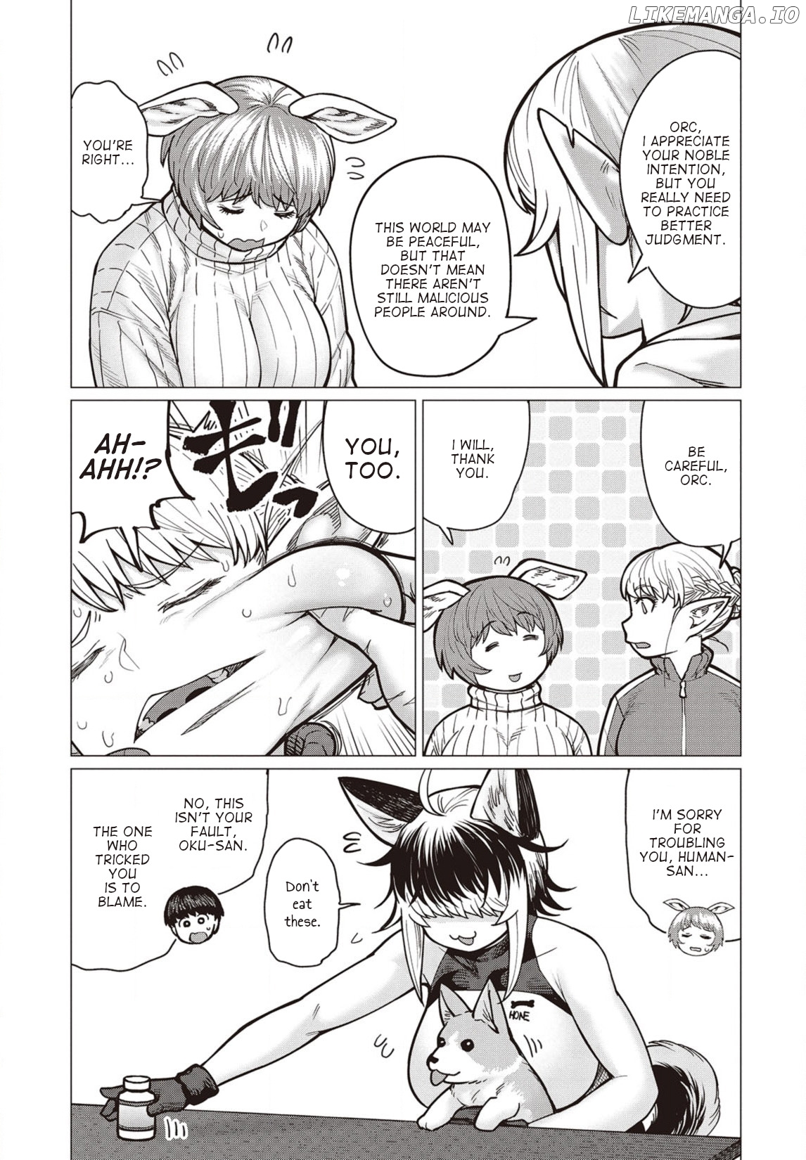 Elf-San wa Yaserarenai. - Manga chapter 34 - page 18