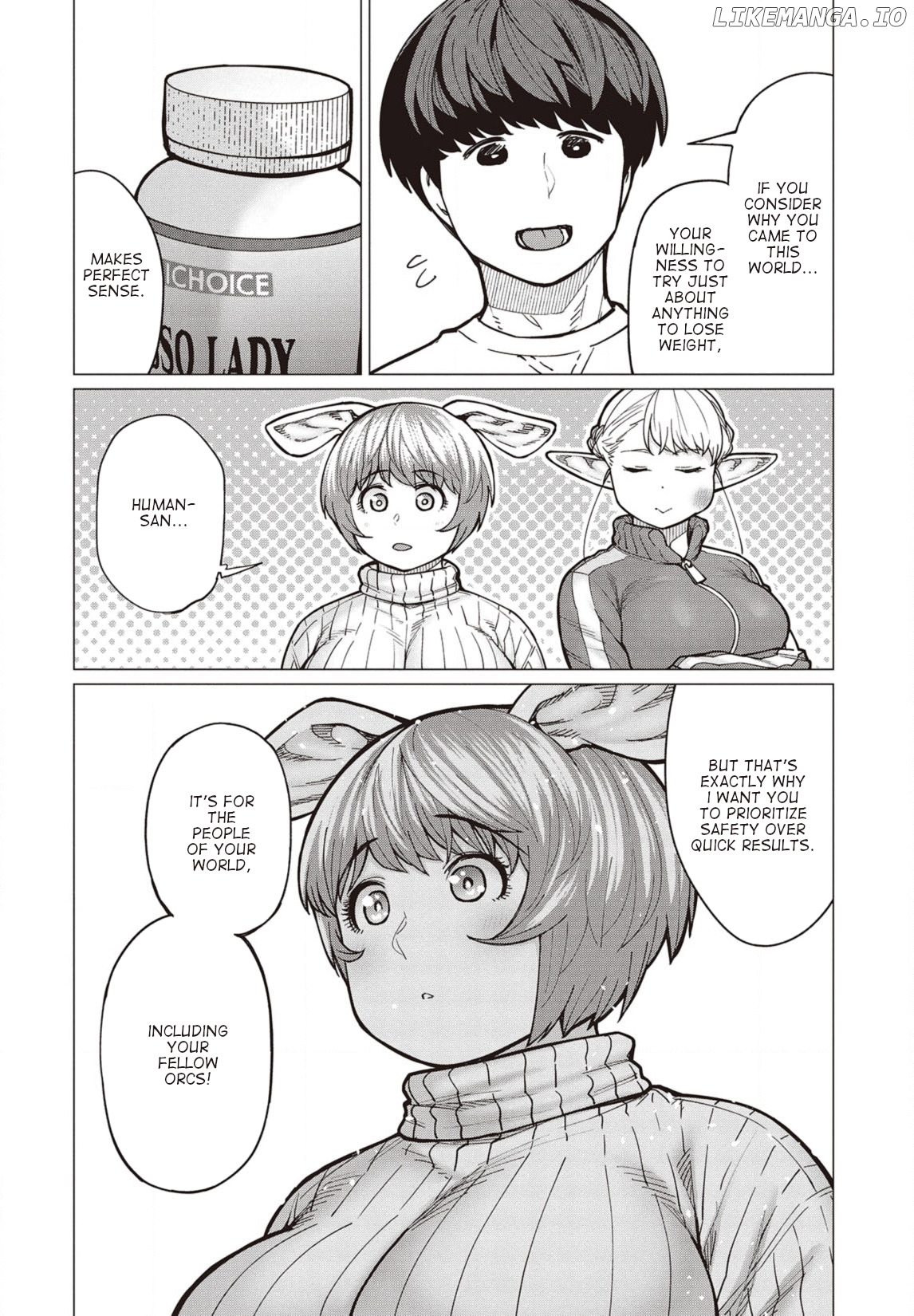 Elf-San wa Yaserarenai. - Manga chapter 34 - page 19