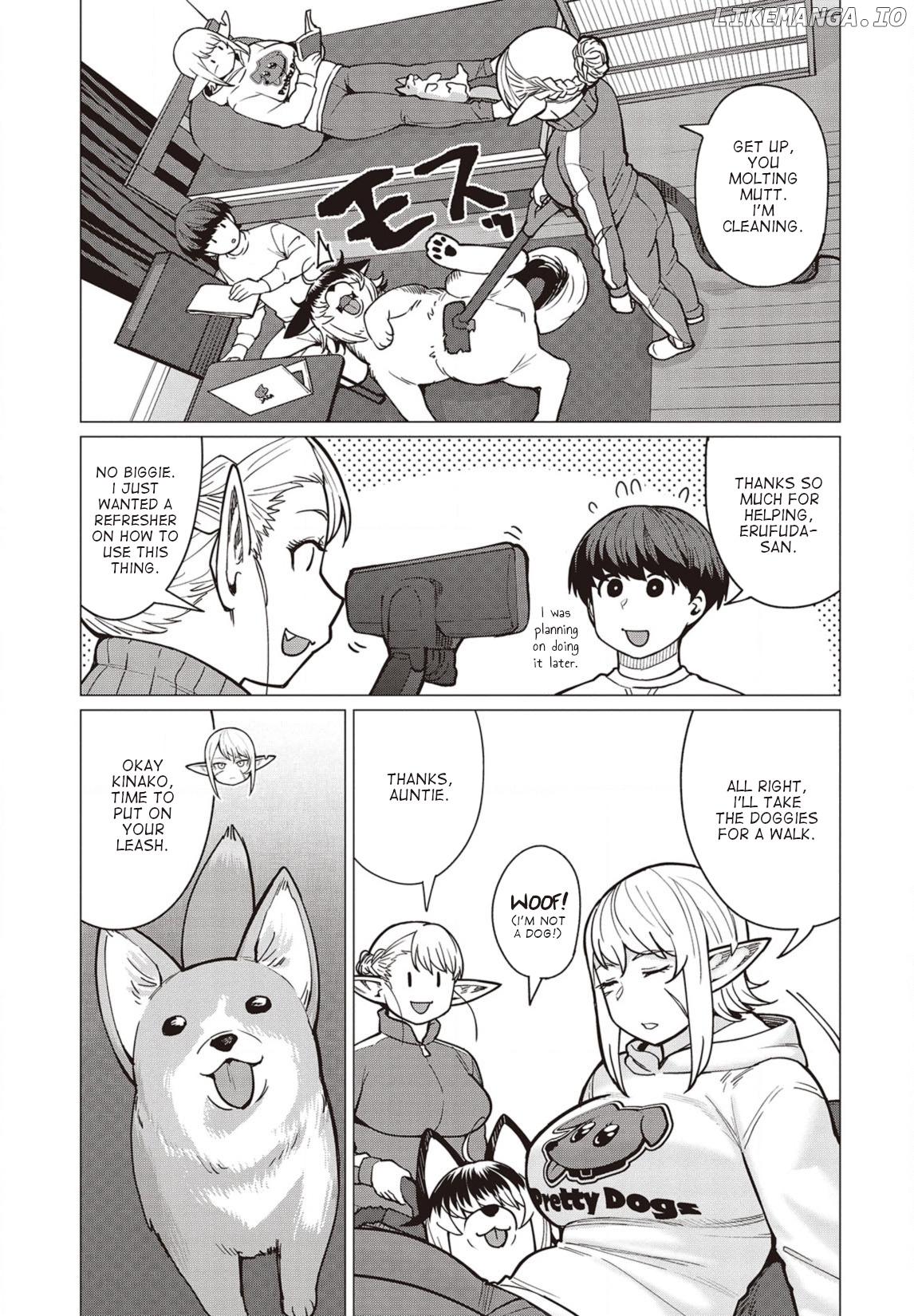 Elf-San wa Yaserarenai. - Manga chapter 34 - page 2