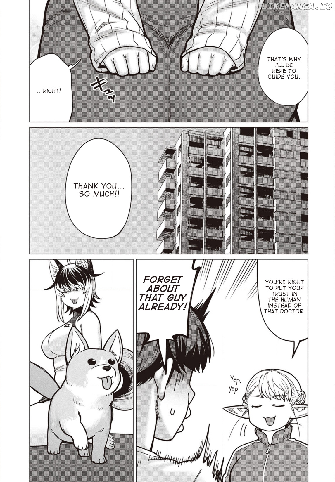 Elf-San wa Yaserarenai. - Manga chapter 34 - page 20