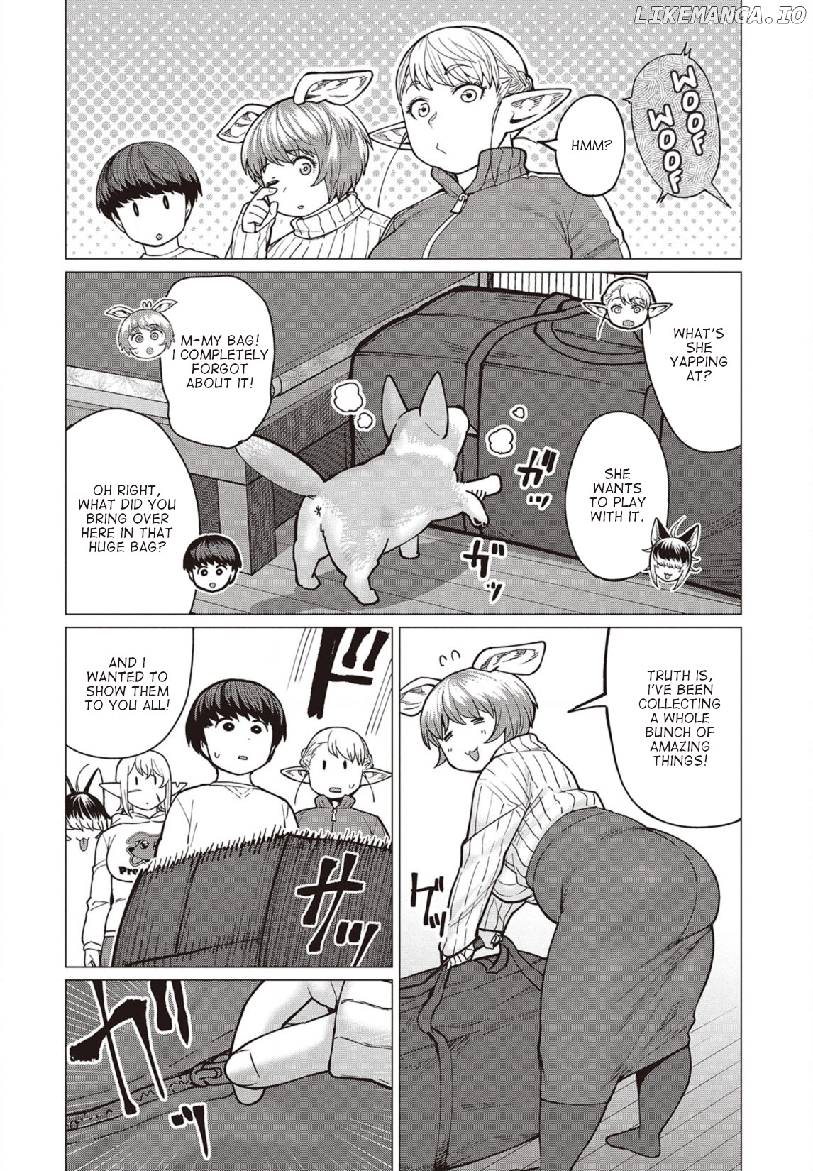 Elf-San wa Yaserarenai. - Manga chapter 34 - page 21
