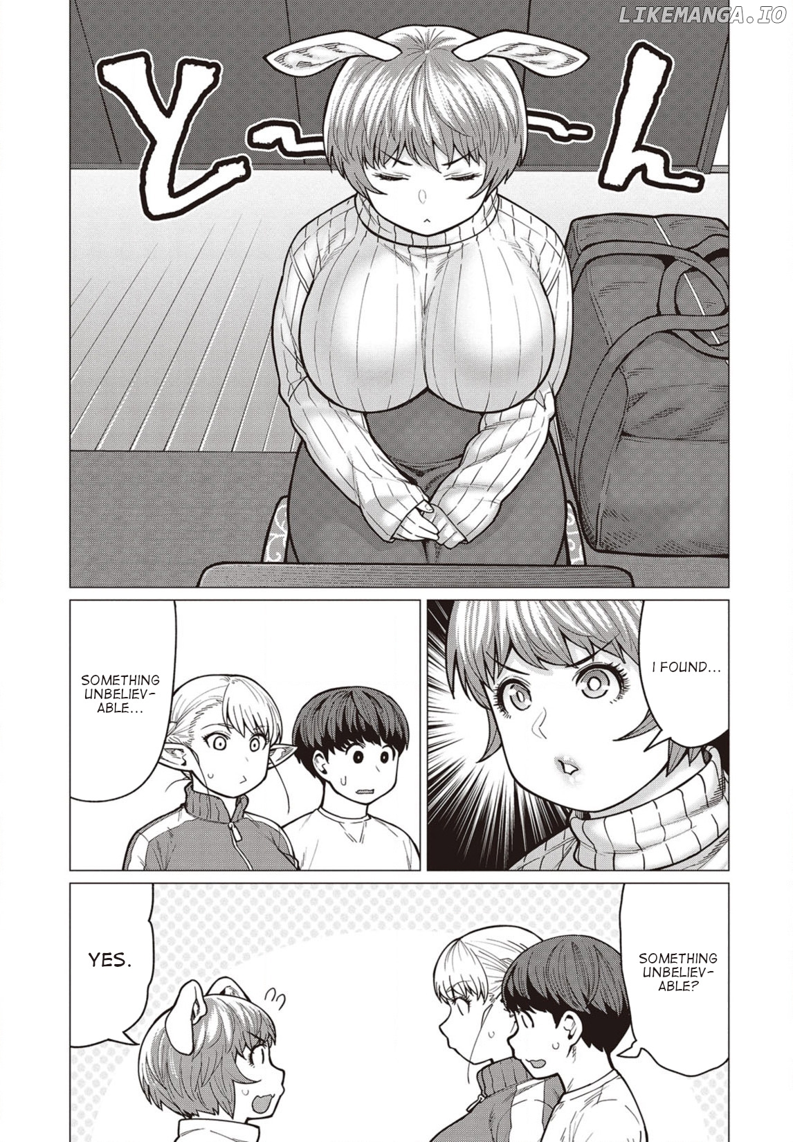 Elf-San wa Yaserarenai. - Manga chapter 34 - page 4