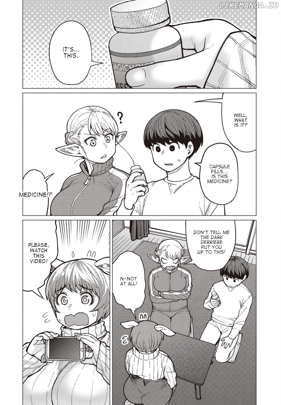 Elf-San wa Yaserarenai. - Manga chapter 34 - page 5