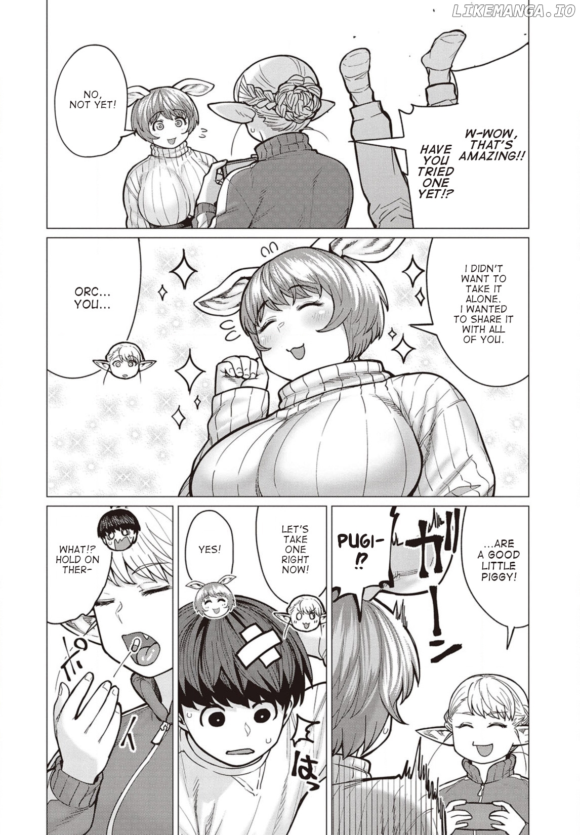 Elf-San wa Yaserarenai. - Manga chapter 34 - page 7