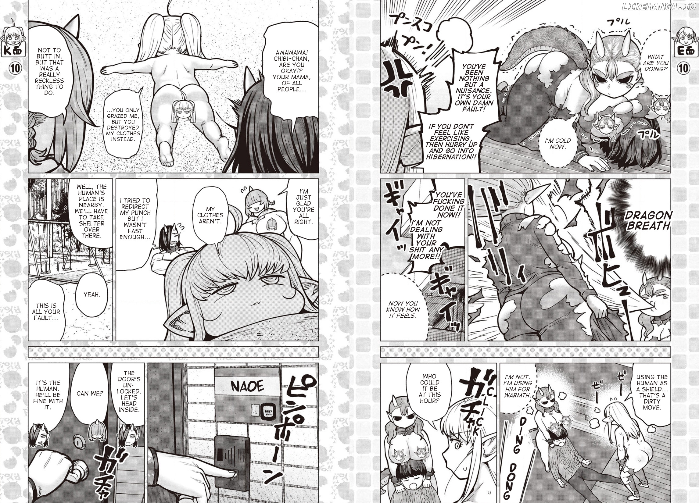 Elf-San wa Yaserarenai. - Manga chapter 35 - page 11