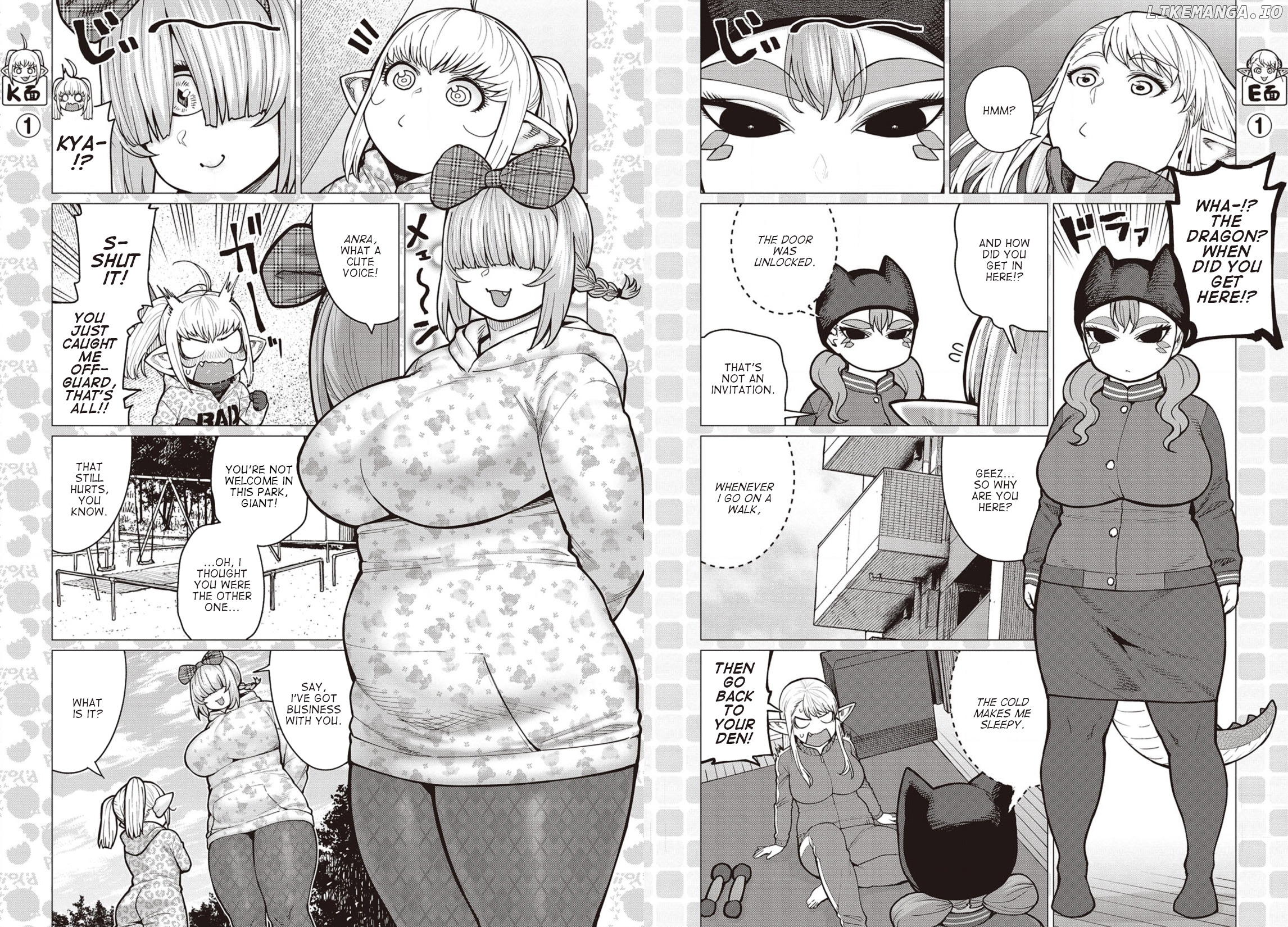 Elf-San wa Yaserarenai. - Manga chapter 35 - page 2