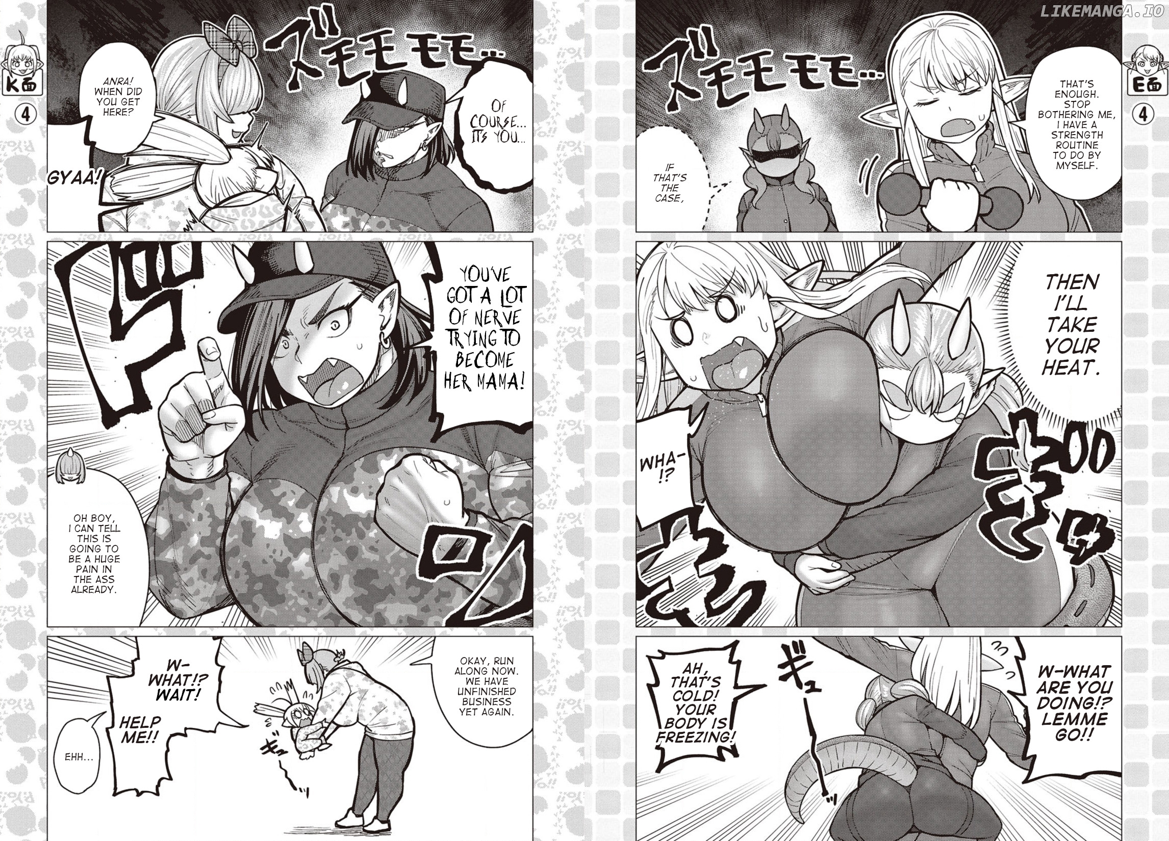 Elf-San wa Yaserarenai. - Manga chapter 35 - page 5