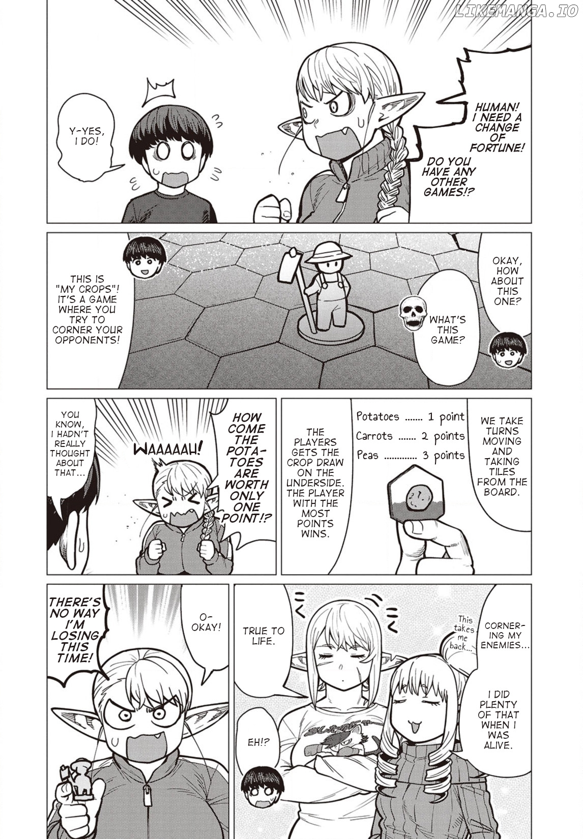 Elf-San wa Yaserarenai. - Manga chapter 36 - page 11