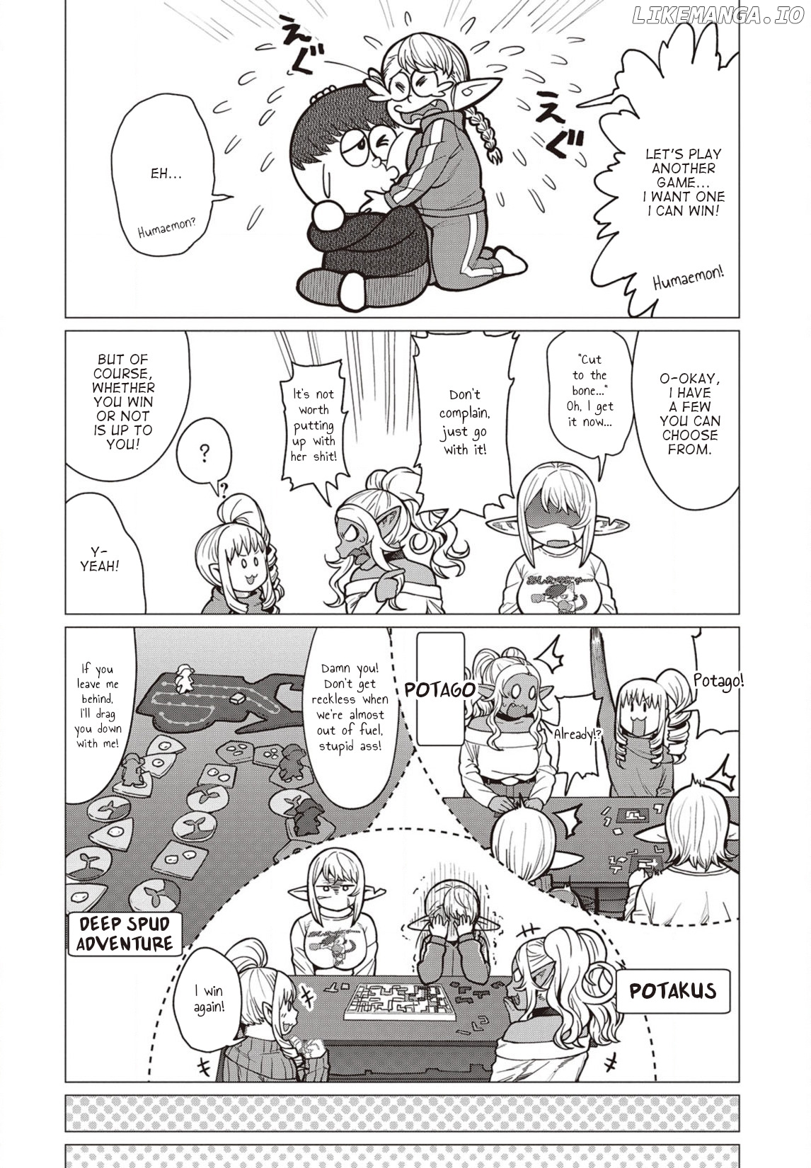 Elf-San wa Yaserarenai. - Manga chapter 36 - page 13