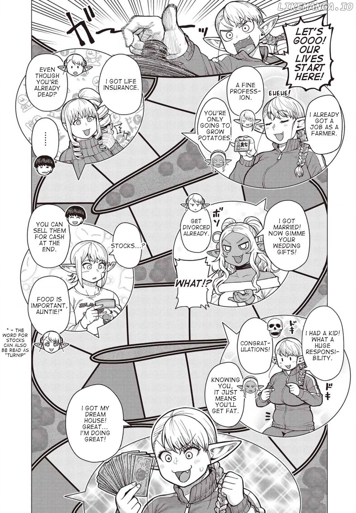 Elf-San wa Yaserarenai. - Manga chapter 36 - page 16