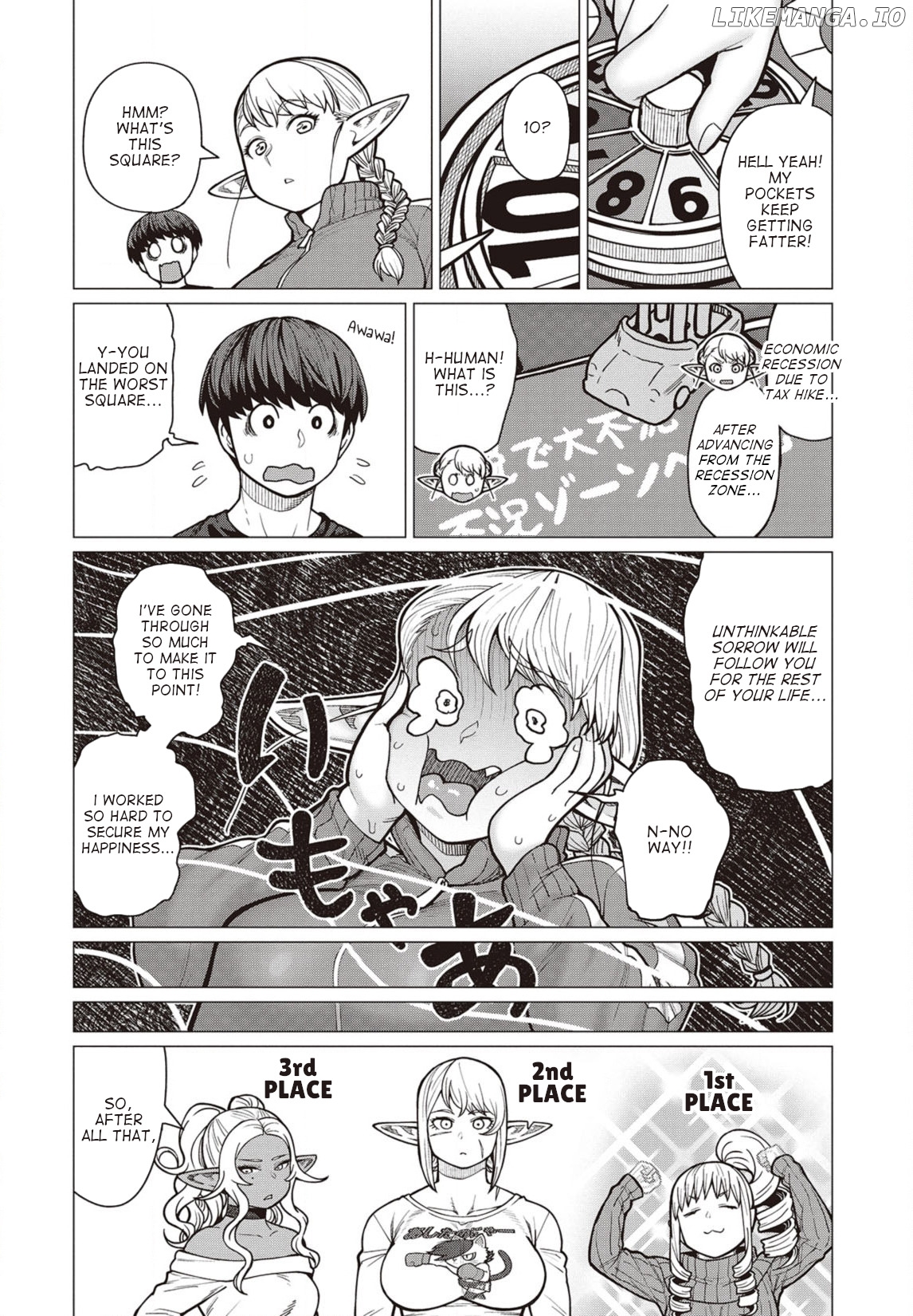 Elf-San wa Yaserarenai. - Manga chapter 36 - page 17