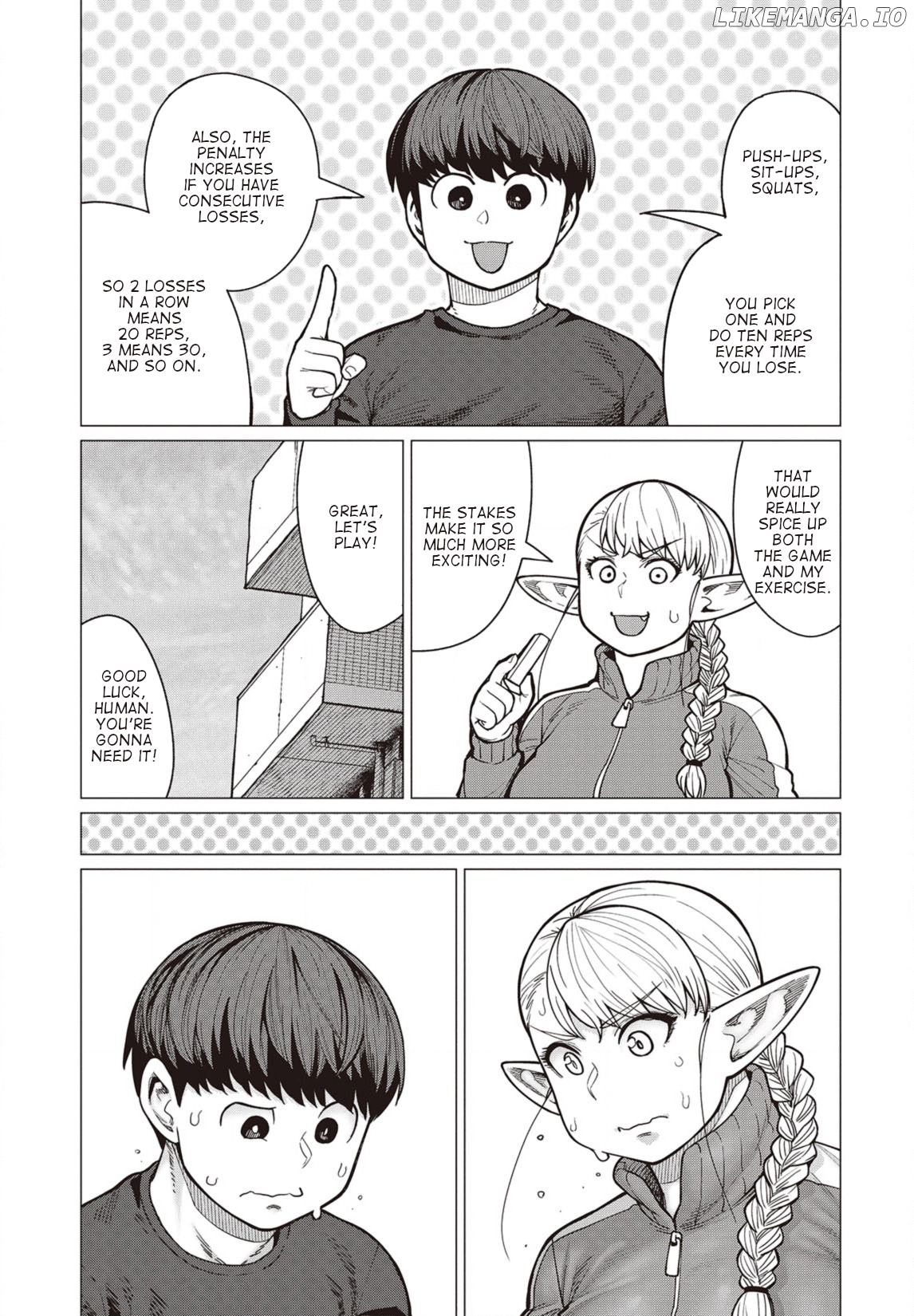 Elf-San wa Yaserarenai. - Manga chapter 36 - page 4