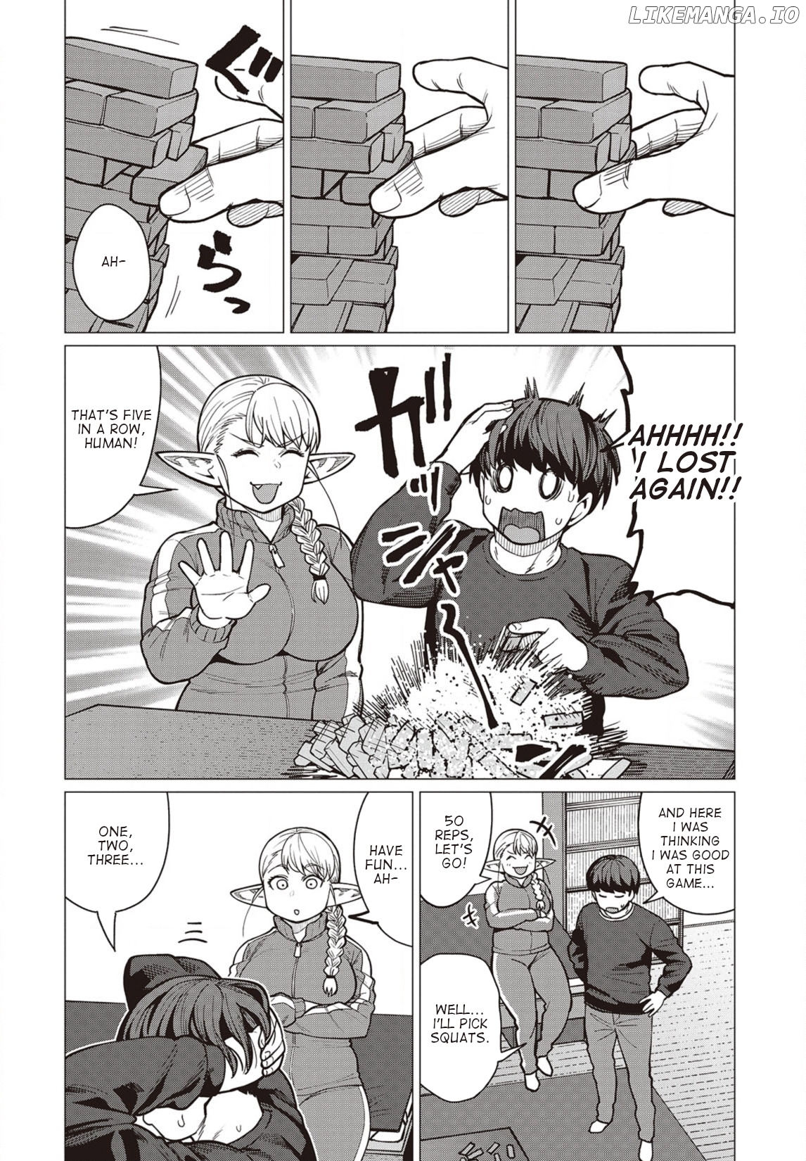 Elf-San wa Yaserarenai. - Manga chapter 36 - page 5