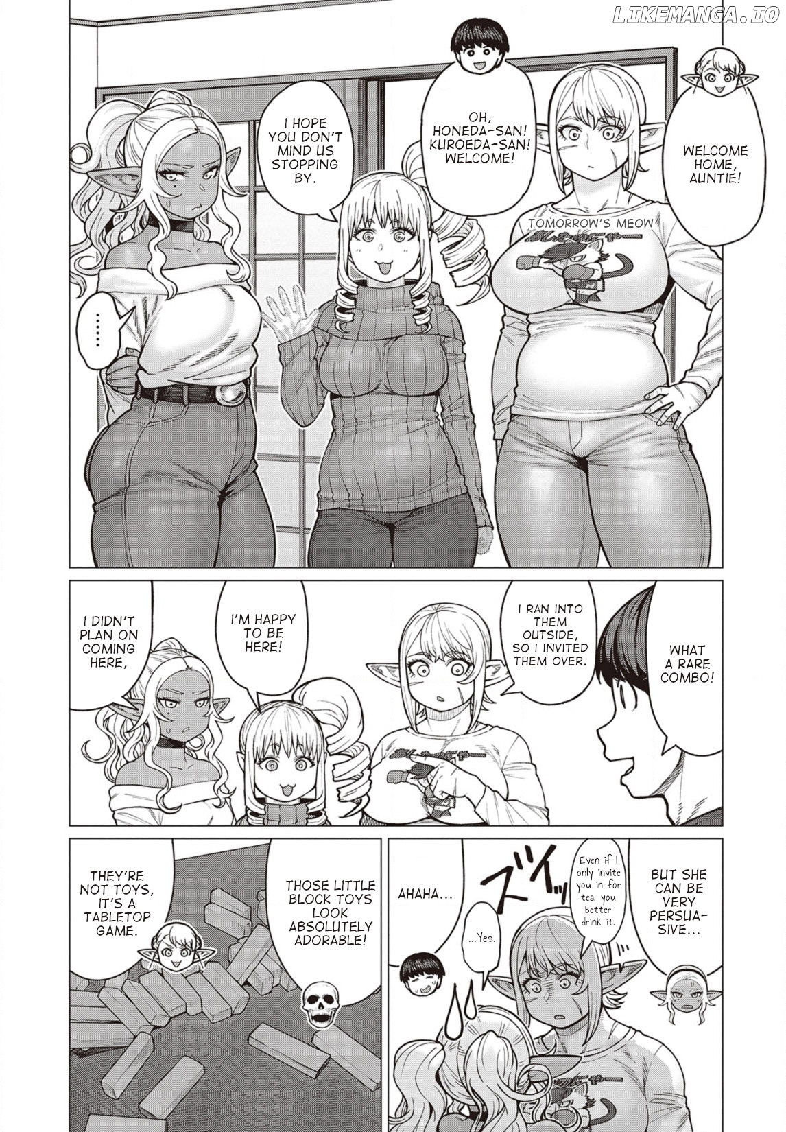 Elf-San wa Yaserarenai. - Manga chapter 36 - page 6
