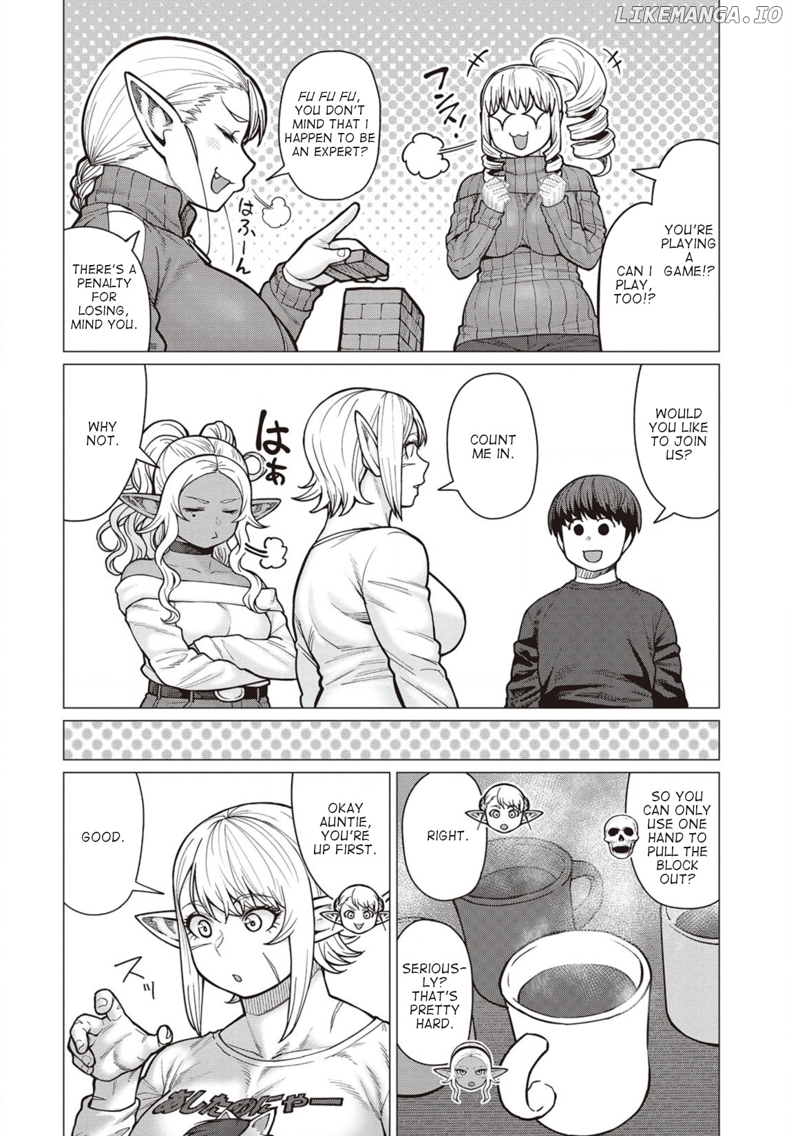 Elf-San wa Yaserarenai. - Manga chapter 36 - page 7