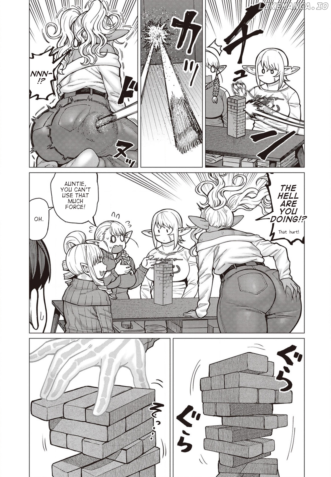 Elf-San wa Yaserarenai. - Manga chapter 36 - page 8