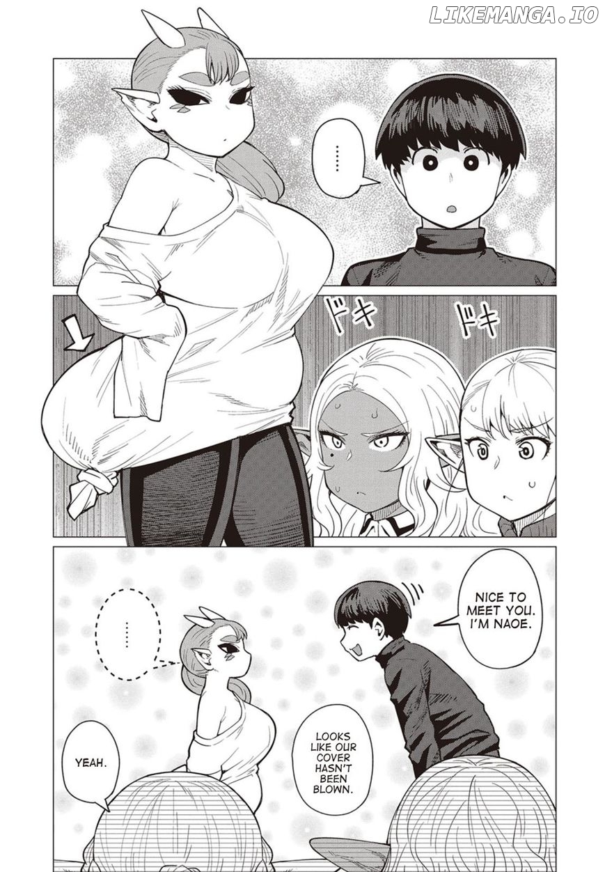 Elf-San wa Yaserarenai. - Manga chapter 16 - page 12