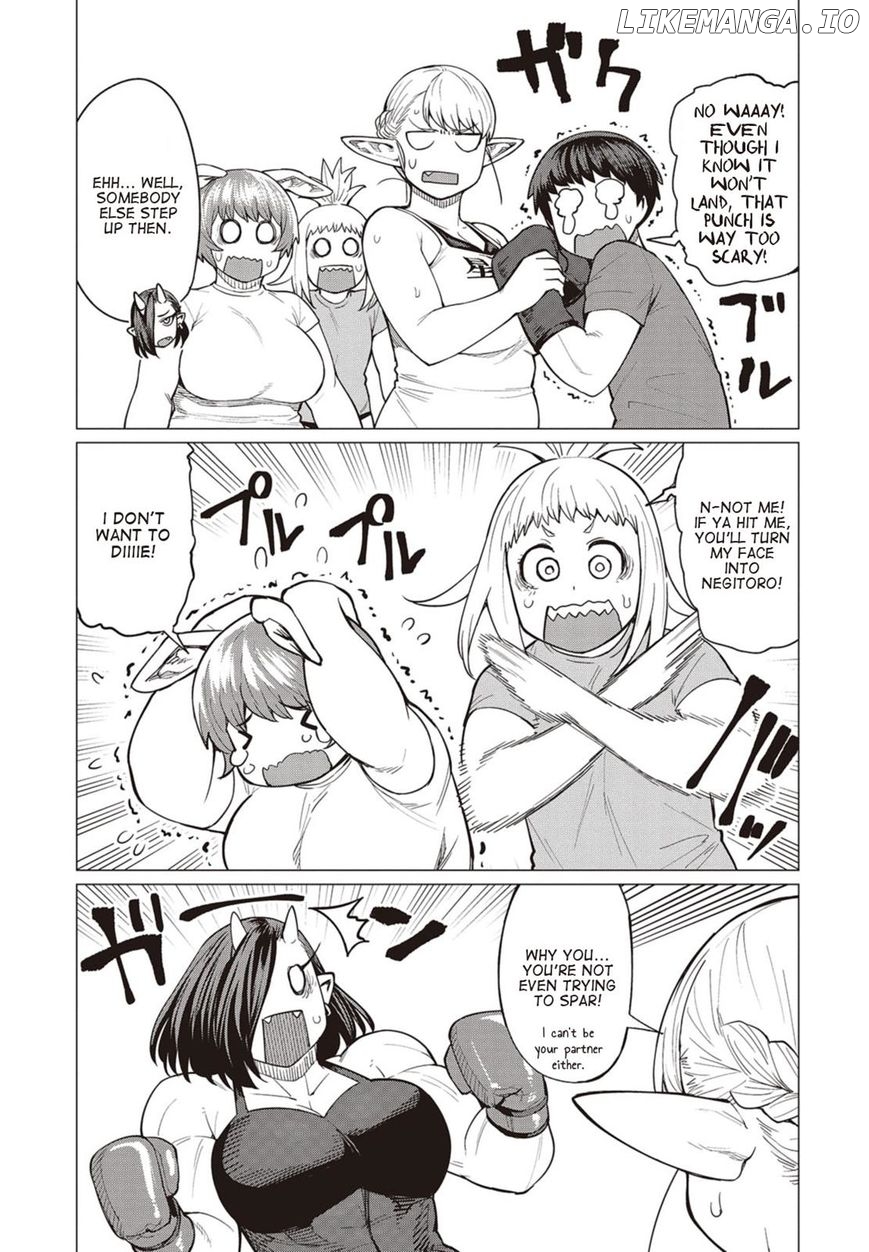 Elf-San wa Yaserarenai. - Manga chapter 17 - page 12