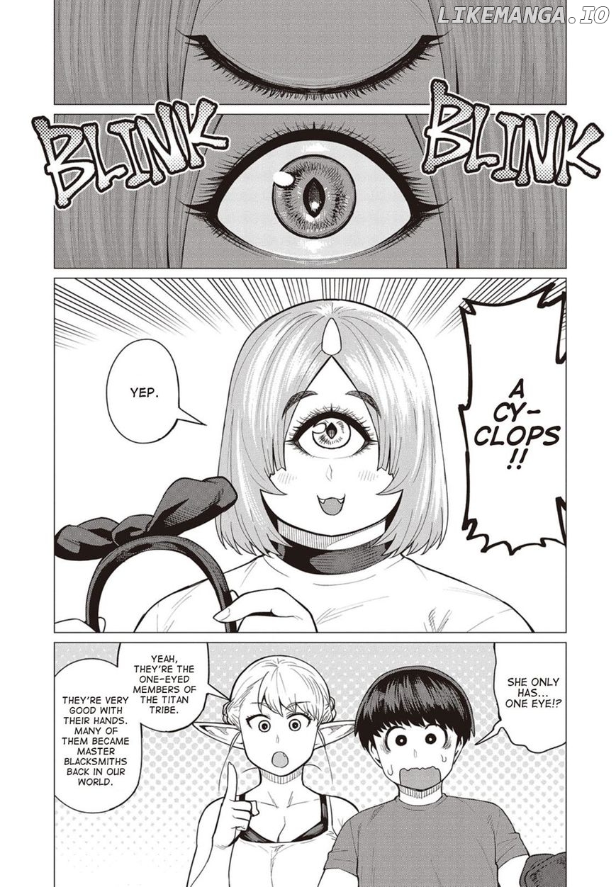 Elf-San wa Yaserarenai. - Manga chapter 17 - page 16