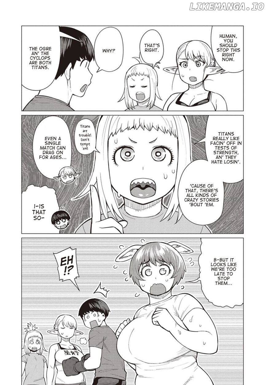 Elf-San wa Yaserarenai. - Manga chapter 17 - page 19