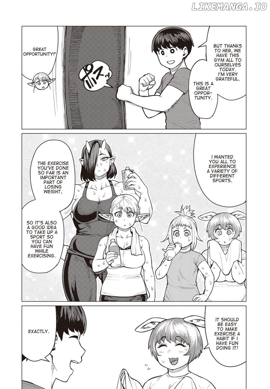 Elf-San wa Yaserarenai. - Manga chapter 17 - page 5