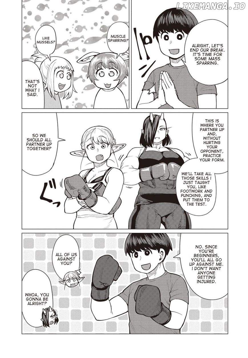 Elf-San wa Yaserarenai. - Manga chapter 17 - page 6