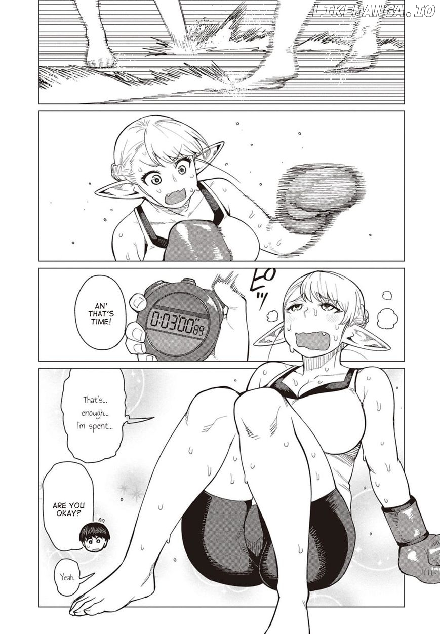 Elf-San wa Yaserarenai. - Manga chapter 17 - page 8