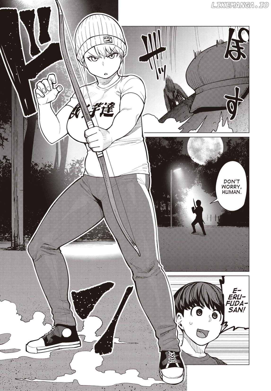 Elf-San wa Yaserarenai. - Manga chapter 18 - page 14