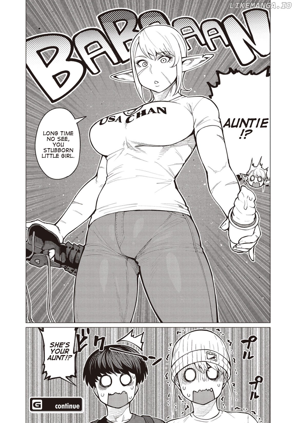 Elf-San wa Yaserarenai. - Manga chapter 18 - page 16