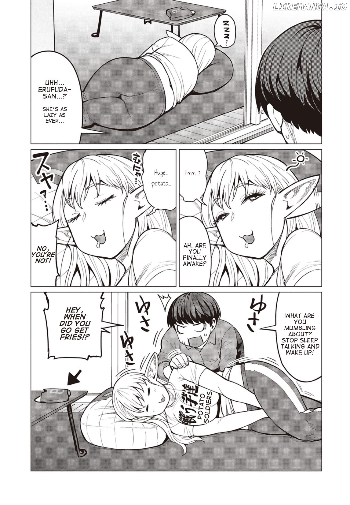 Elf-San wa Yaserarenai. - Manga chapter 18 - page 4