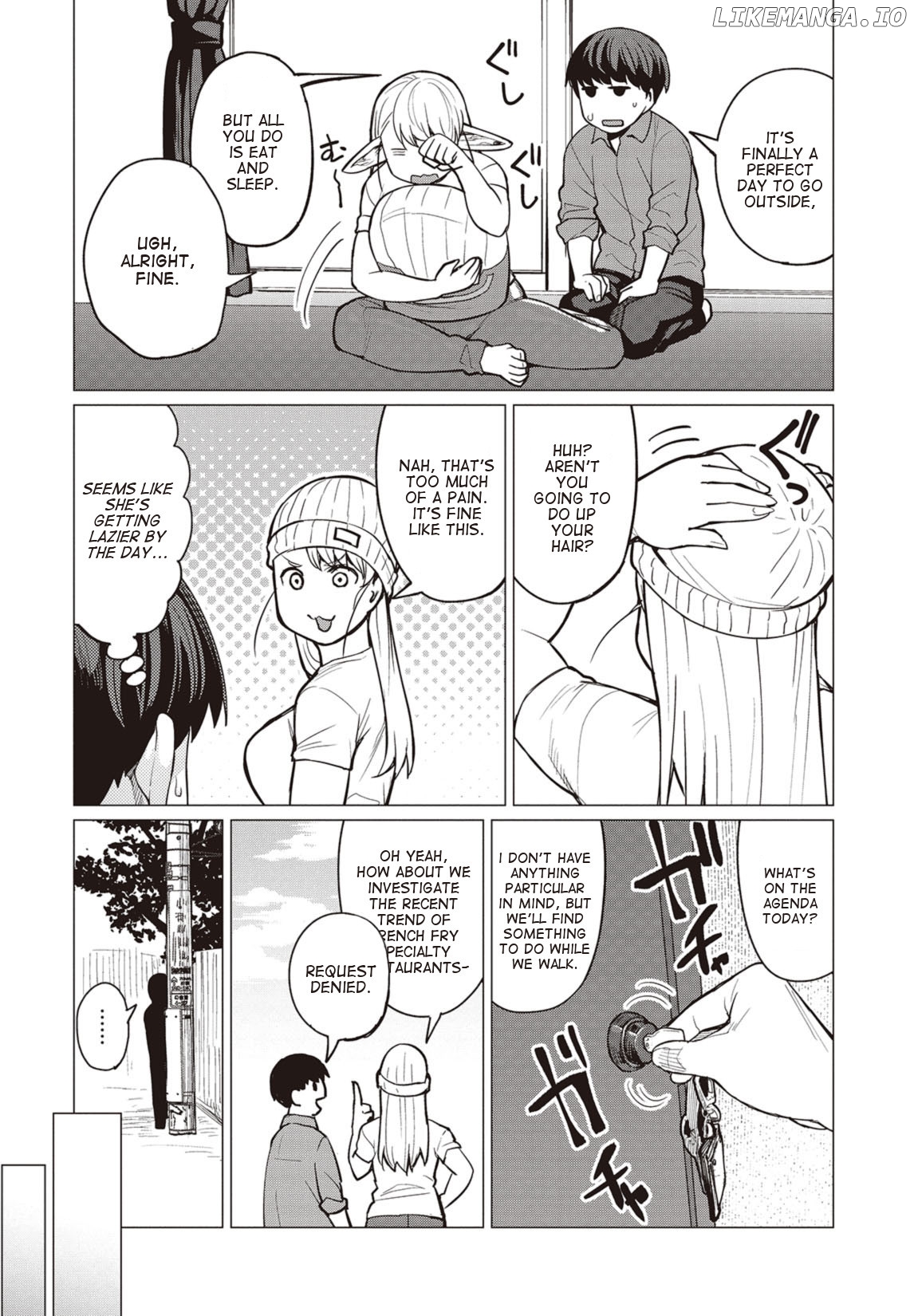 Elf-San wa Yaserarenai. - Manga chapter 18 - page 5