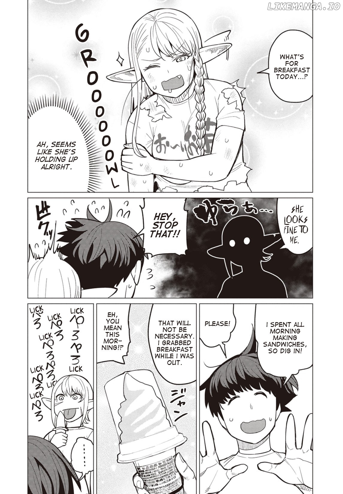 Elf-San wa Yaserarenai. - Manga chapter 19 - page 15