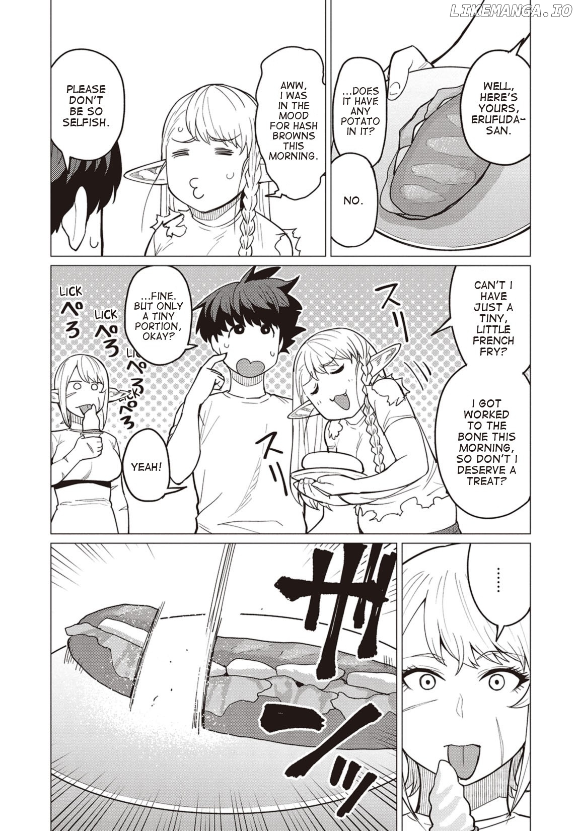 Elf-San wa Yaserarenai. - Manga chapter 19 - page 16