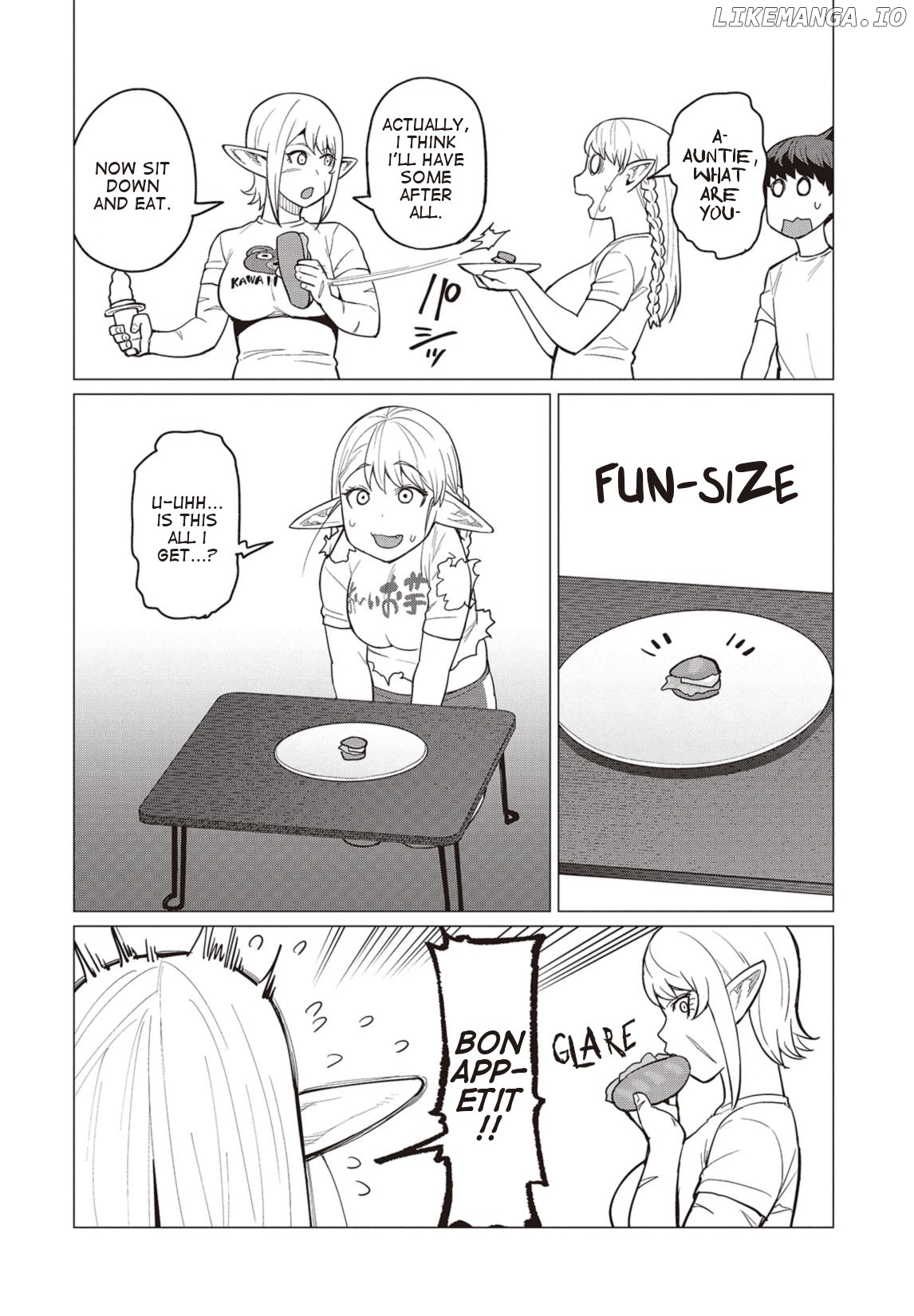 Elf-San wa Yaserarenai. - Manga chapter 19 - page 17