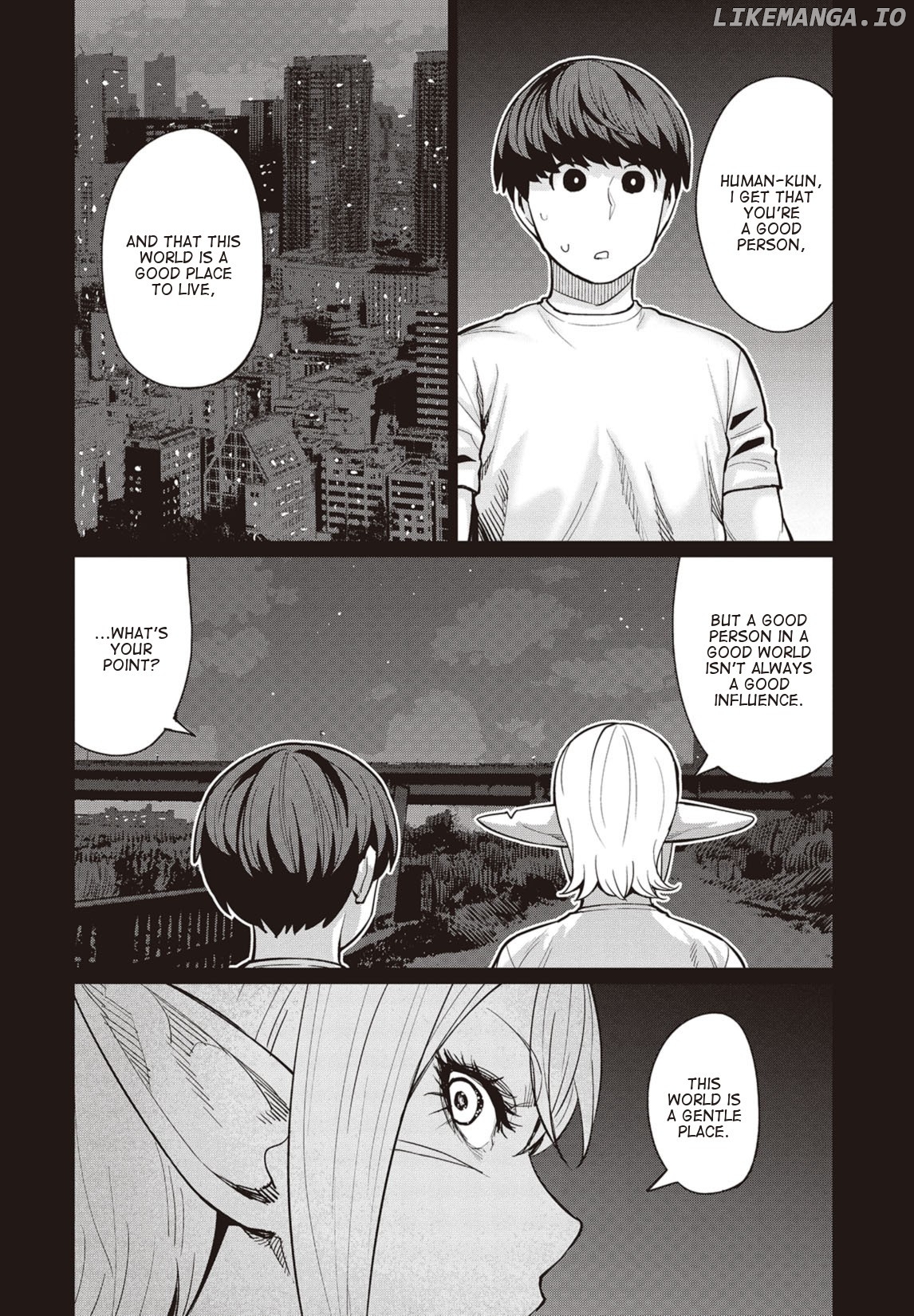 Elf-San wa Yaserarenai. - Manga chapter 20 - page 7