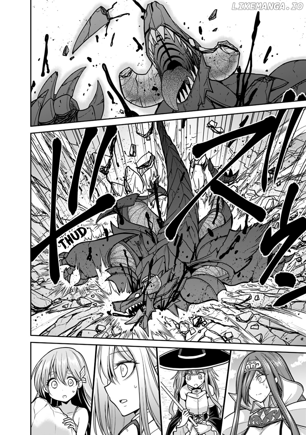 Kujibiki Tokushou Musou Harem-Ken chapter 22.2 - page 10
