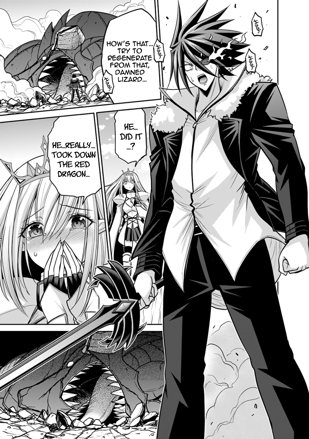 Kujibiki Tokushou Musou Harem-Ken chapter 22.2 - page 11