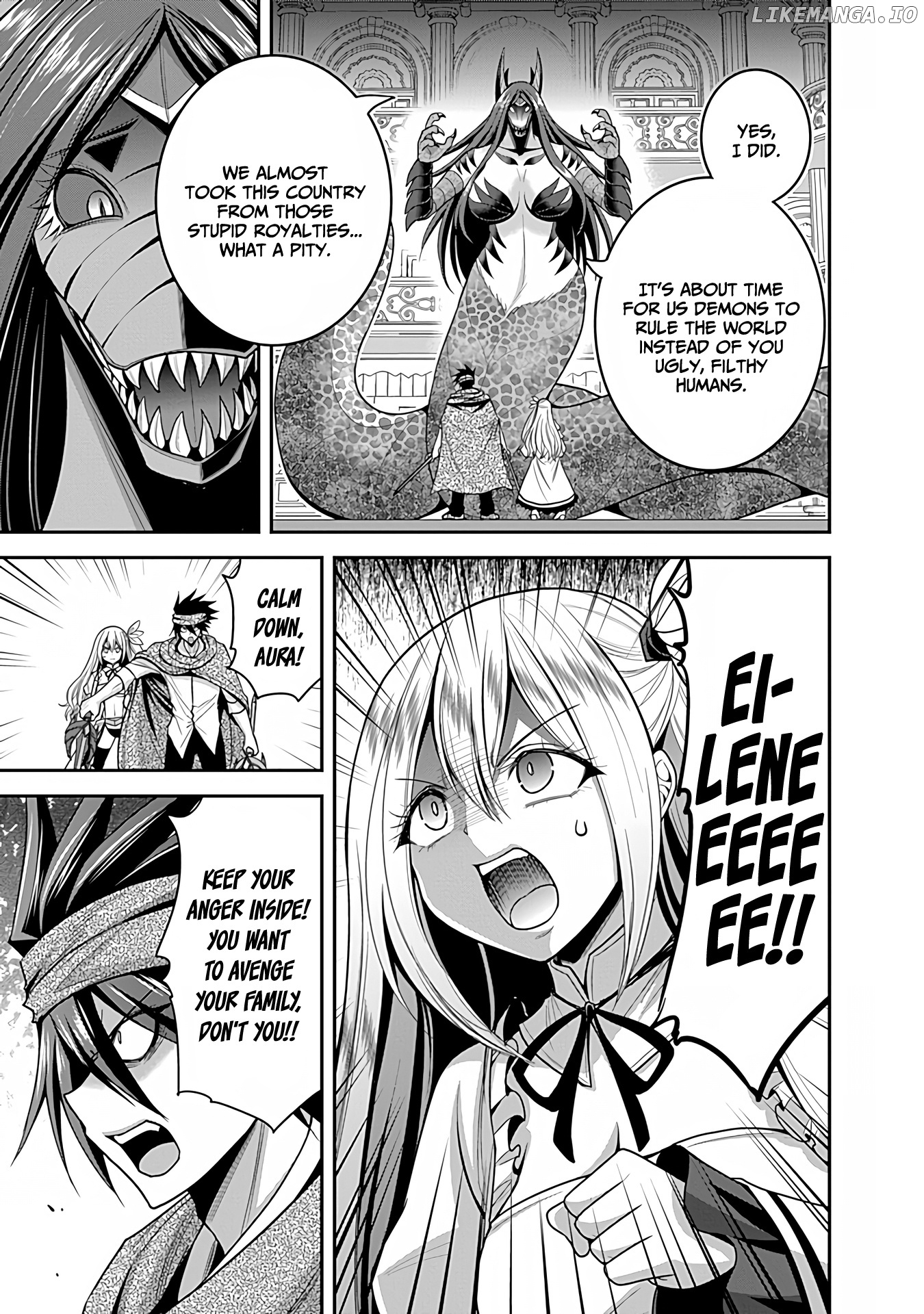 Kujibiki Tokushou Musou Harem-Ken chapter 34 - page 10