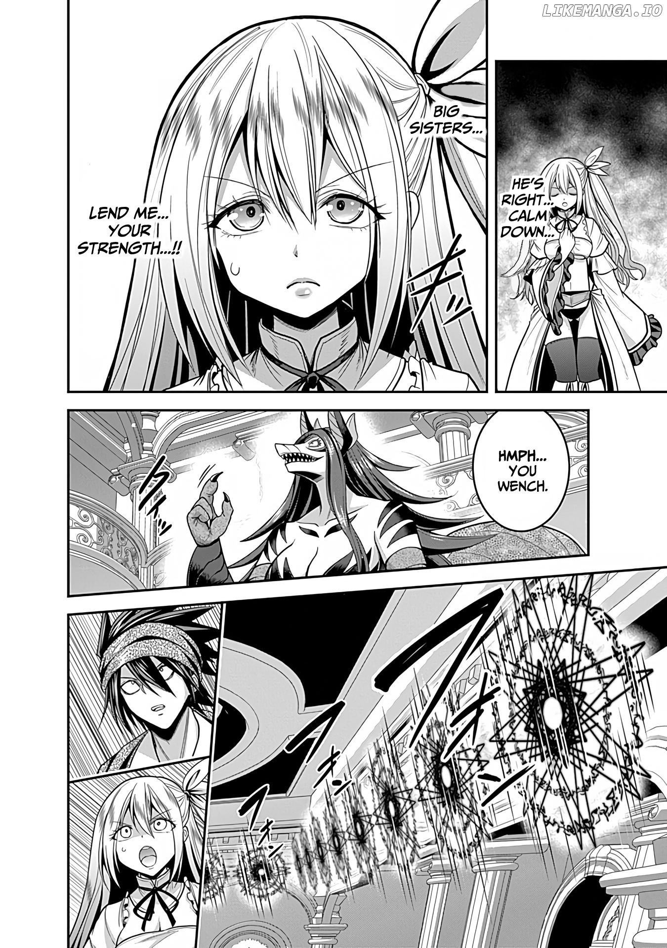Kujibiki Tokushou Musou Harem-Ken chapter 34 - page 11