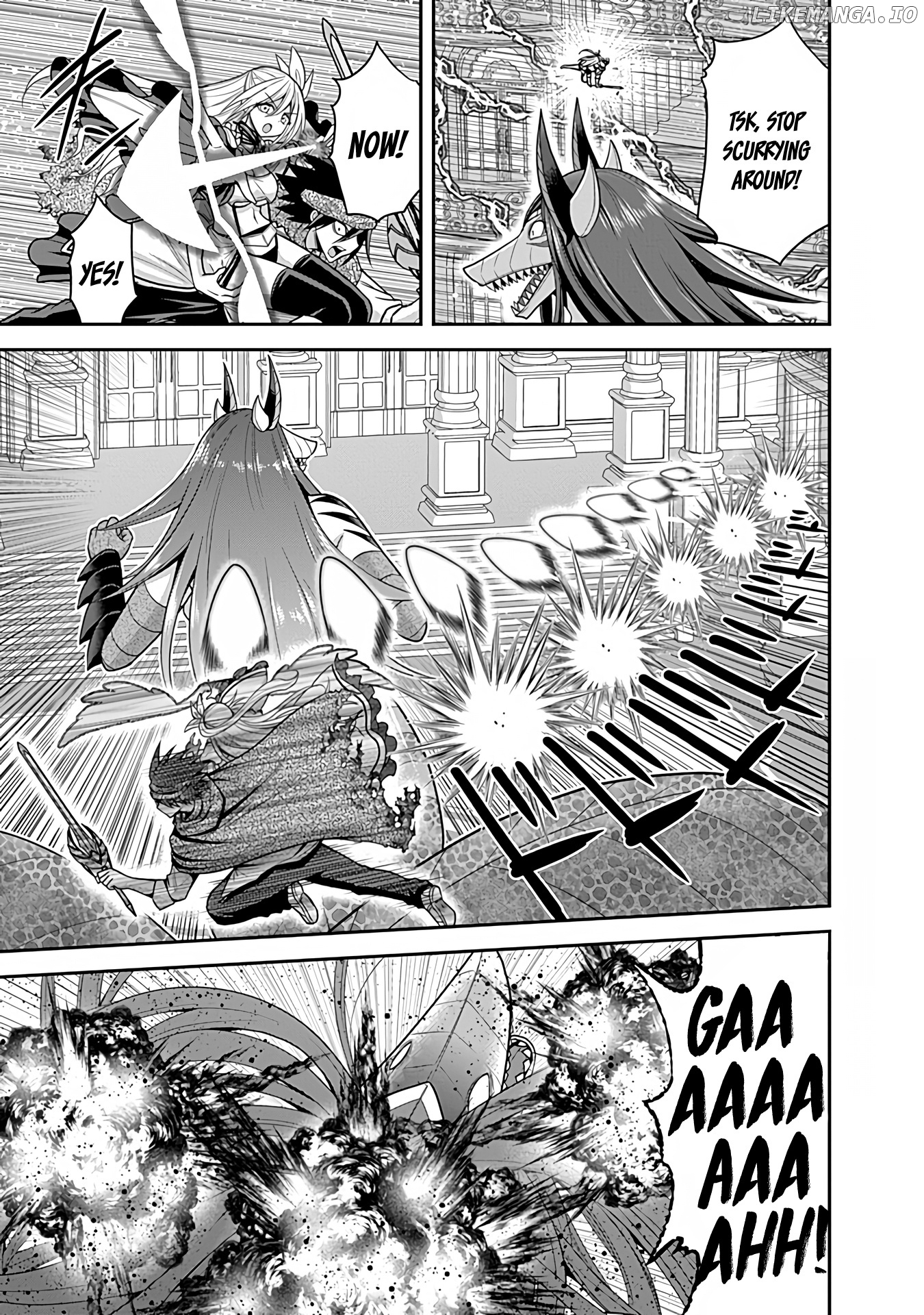Kujibiki Tokushou Musou Harem-Ken chapter 34 - page 16