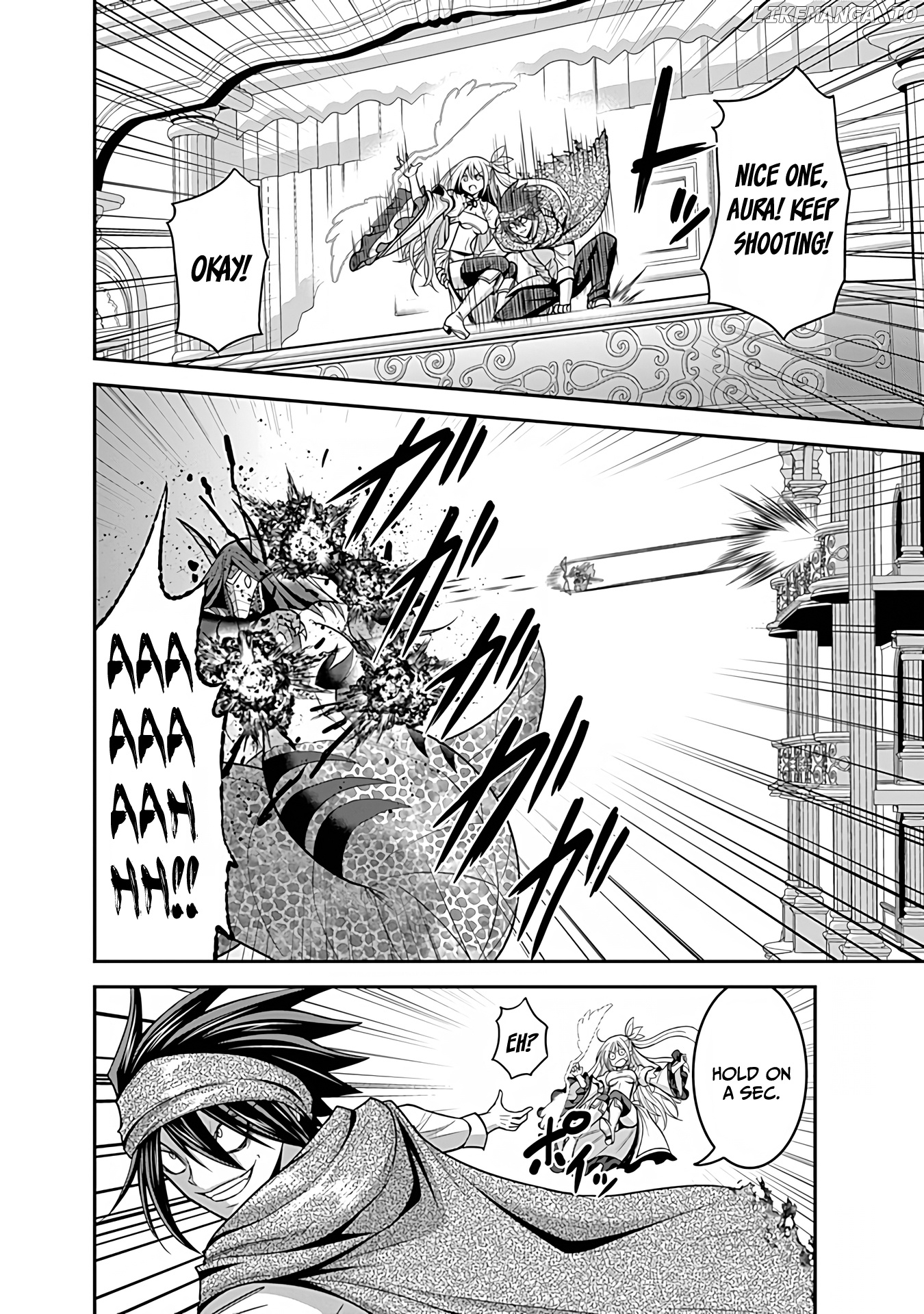 Kujibiki Tokushou Musou Harem-Ken chapter 34 - page 17