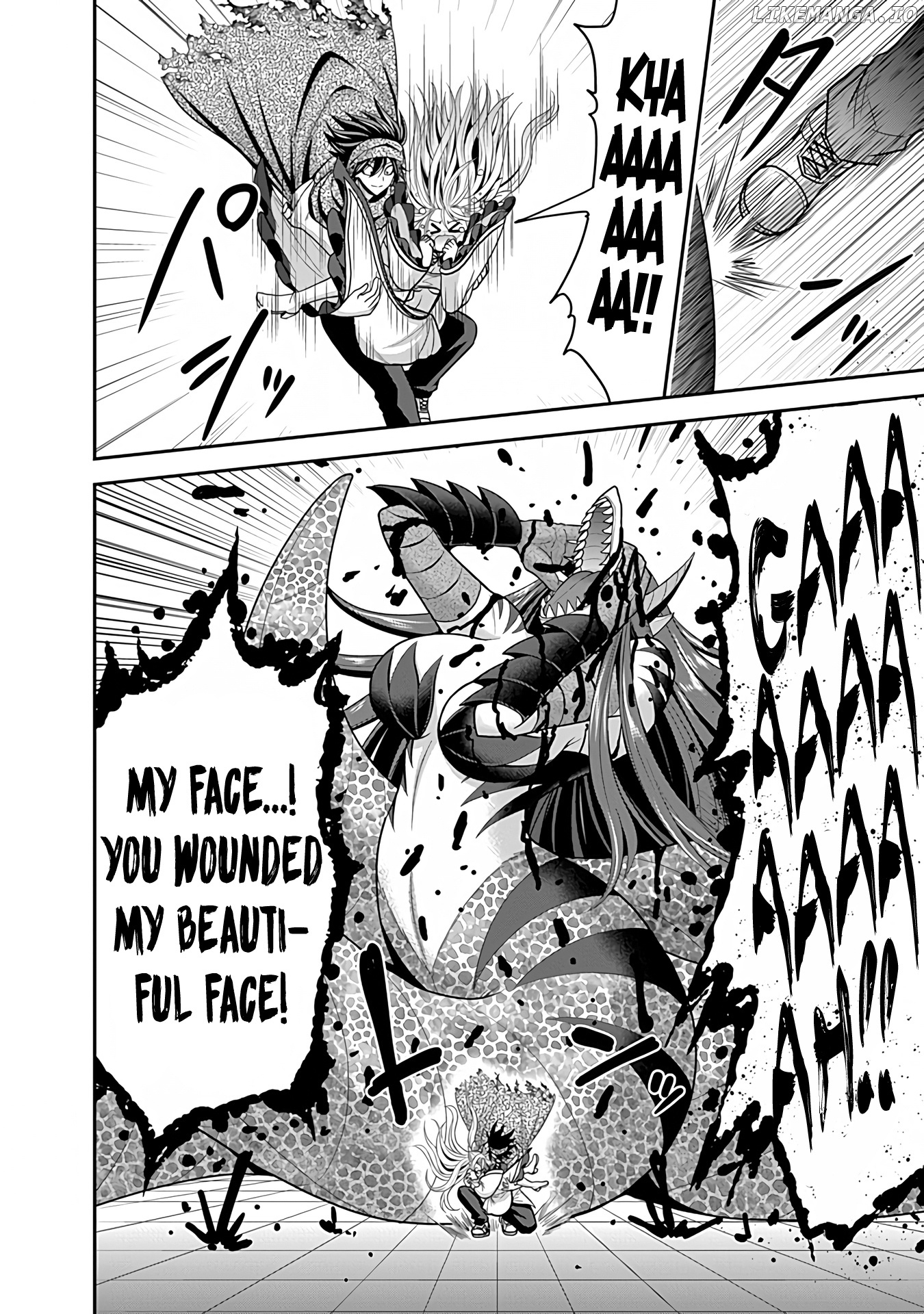 Kujibiki Tokushou Musou Harem-Ken chapter 34 - page 19