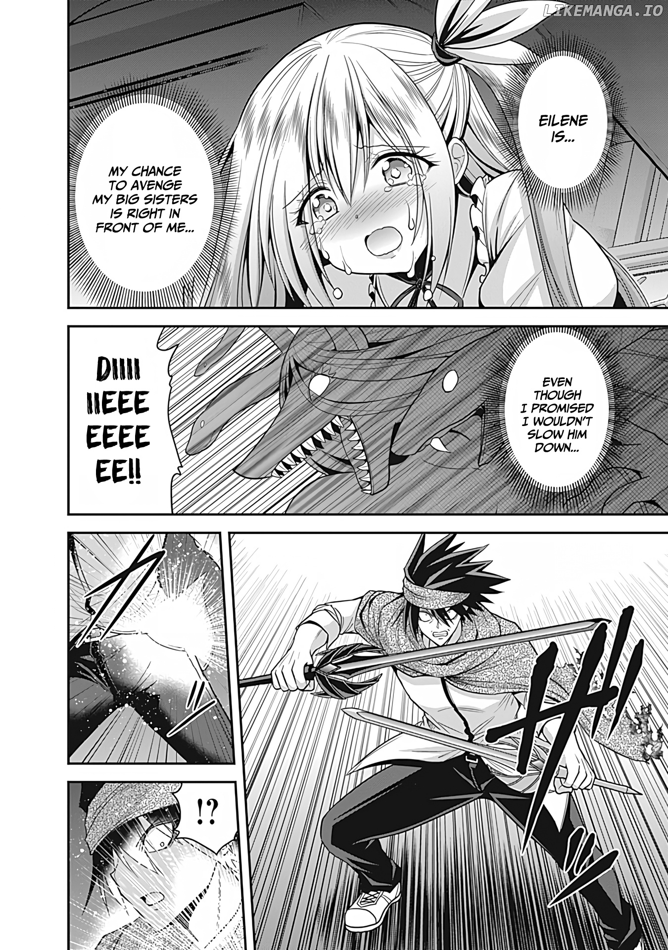 Kujibiki Tokushou Musou Harem-Ken chapter 34 - page 33