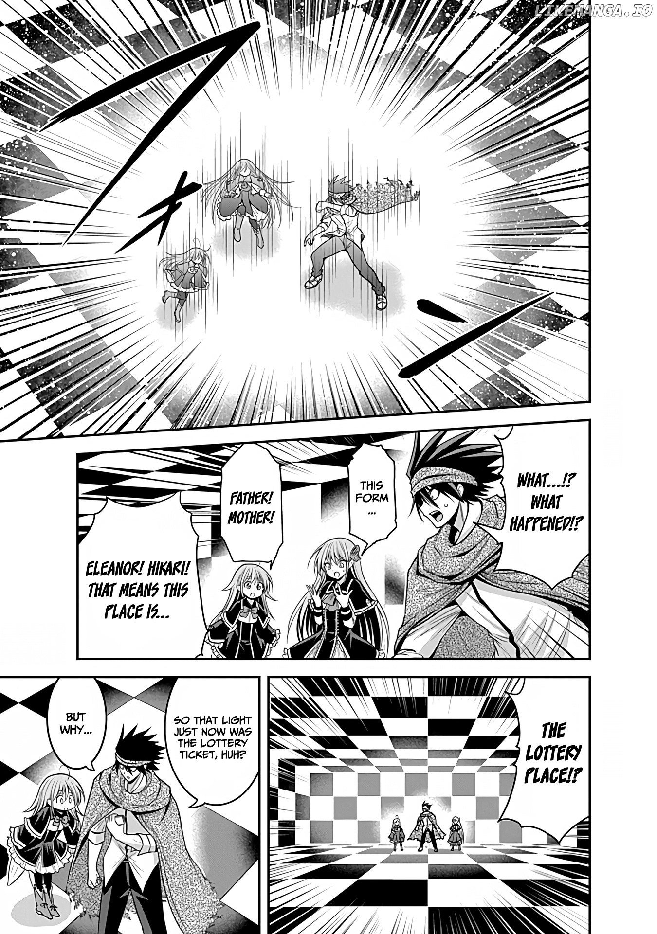 Kujibiki Tokushou Musou Harem-Ken chapter 34 - page 34