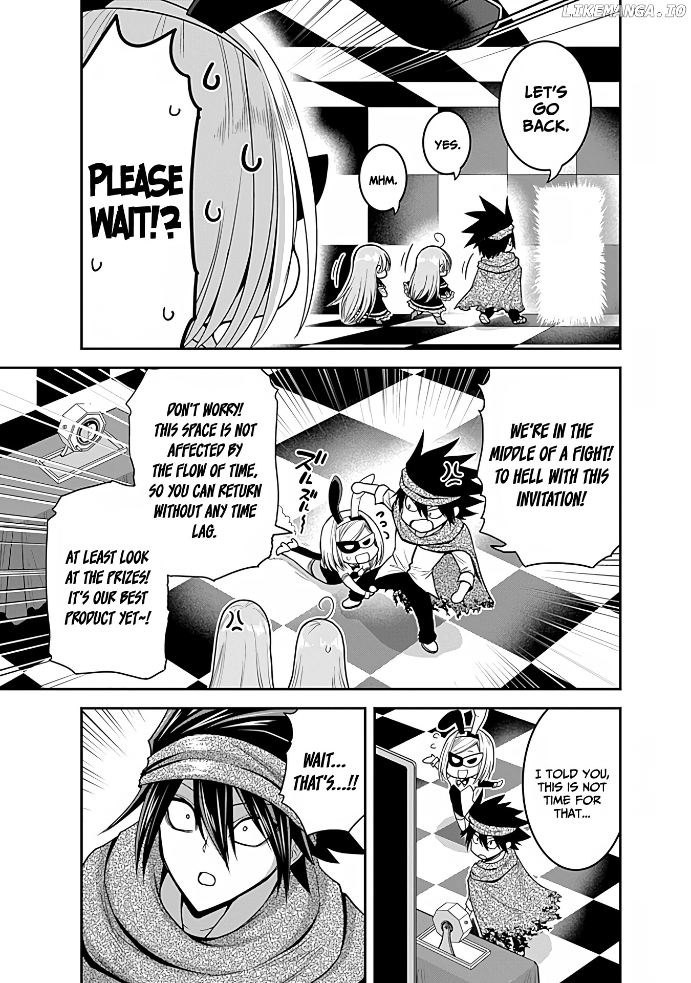 Kujibiki Tokushou Musou Harem-Ken chapter 34 - page 36