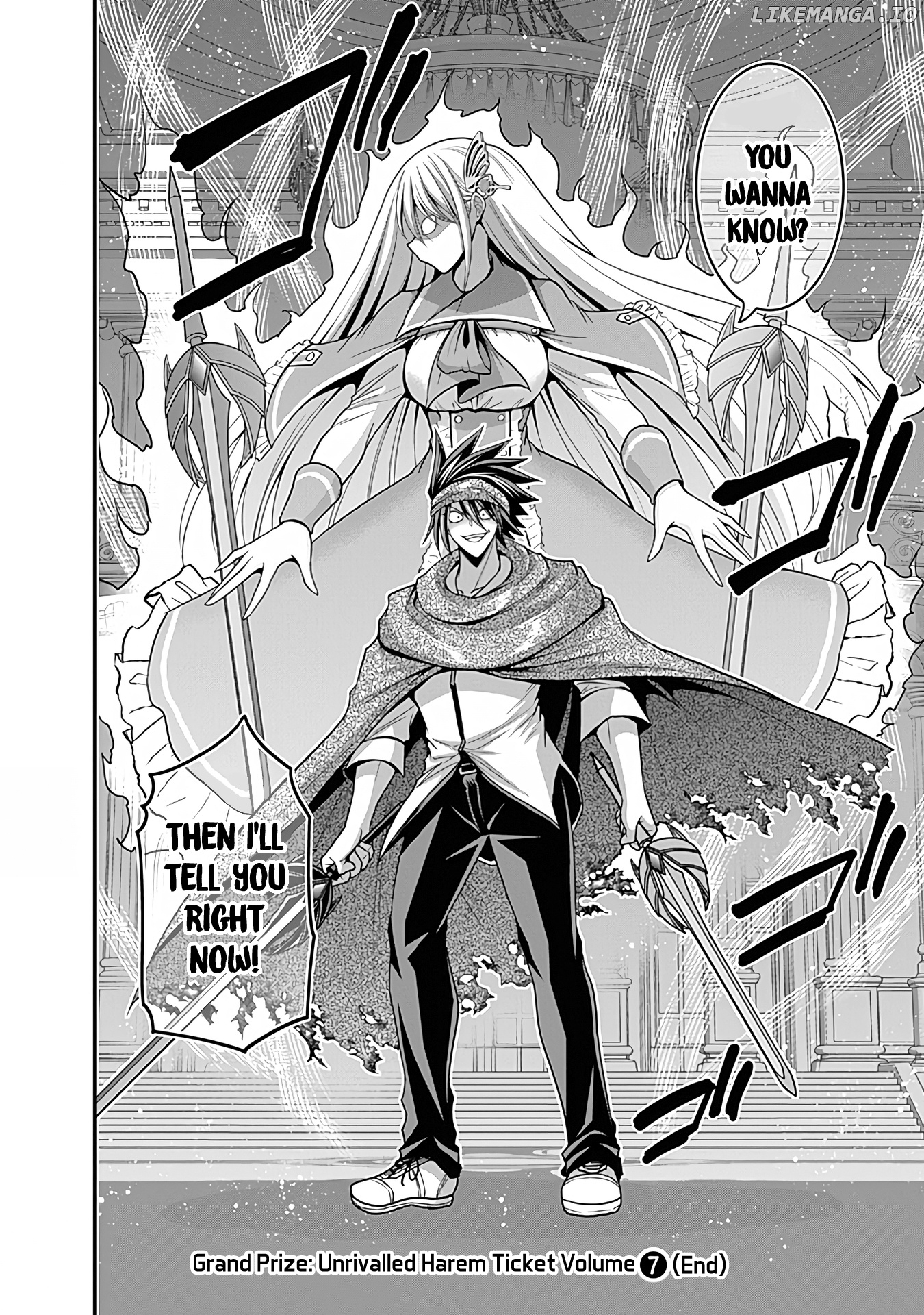 Kujibiki Tokushou Musou Harem-Ken chapter 34 - page 39