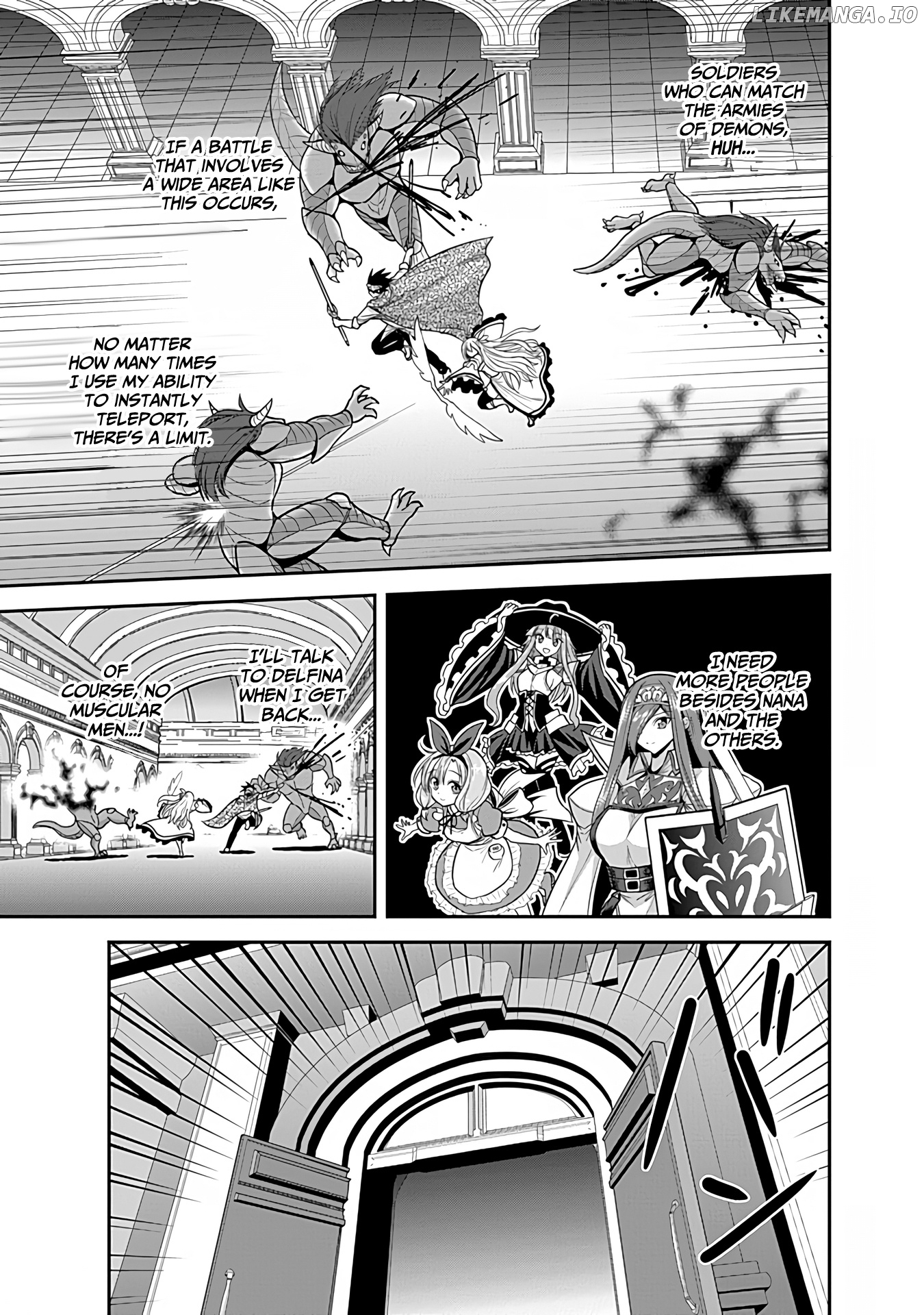 Kujibiki Tokushou Musou Harem-Ken chapter 34 - page 8